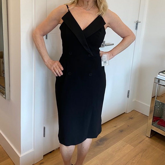 Tuxedo Style LBD - classic lines NWT - Picture 10 of 11